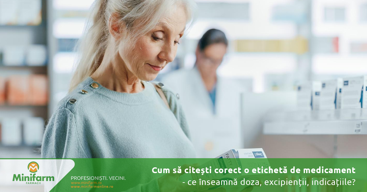Cum să citești corect o etichetă de medicament – ce înseamnă doza, excipienții, indicațiile