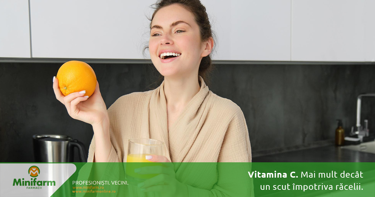 Vitamina C – Mai mult decât un scut împotriva răcelii