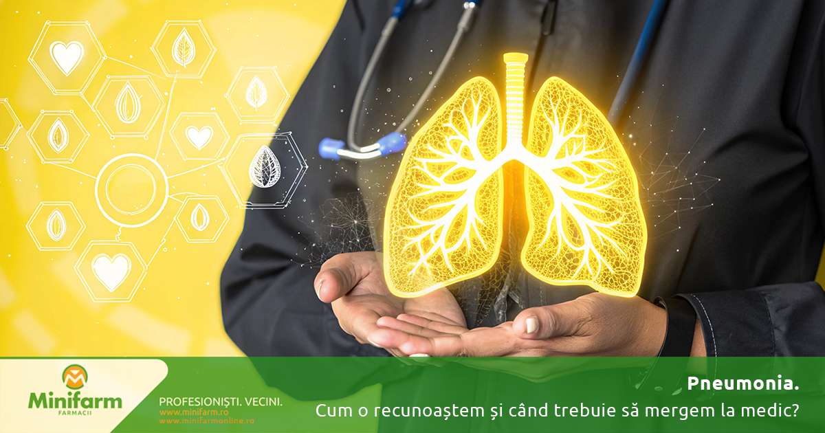 Pneumonia: cum o recunoaștem și când trebuie să mergem la medic?