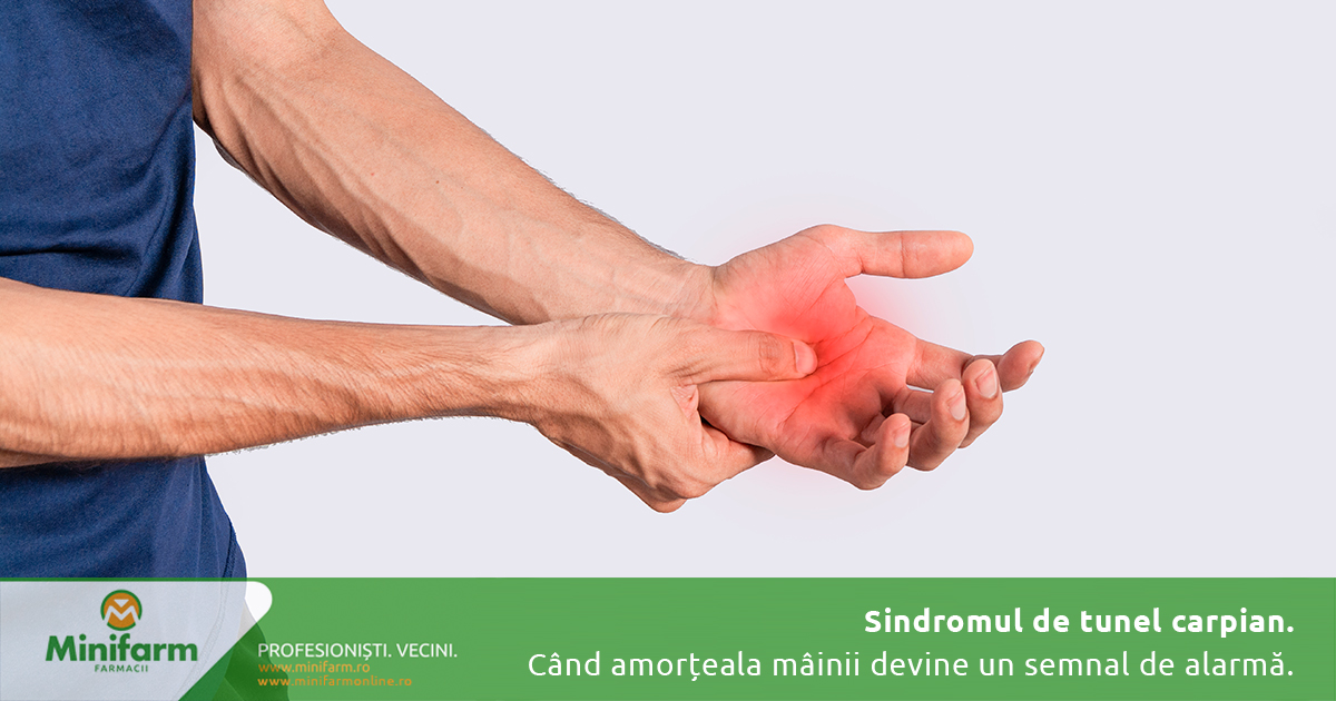 Sindromul de tunel carpian – când amorțeala mâinii devine un semnal de alarmă