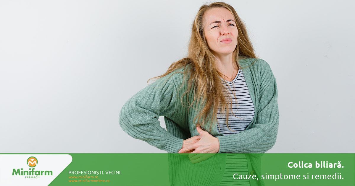 Colica biliară („criza de fiere”): cauze, simptome și ce poți face pentru a calma durerea