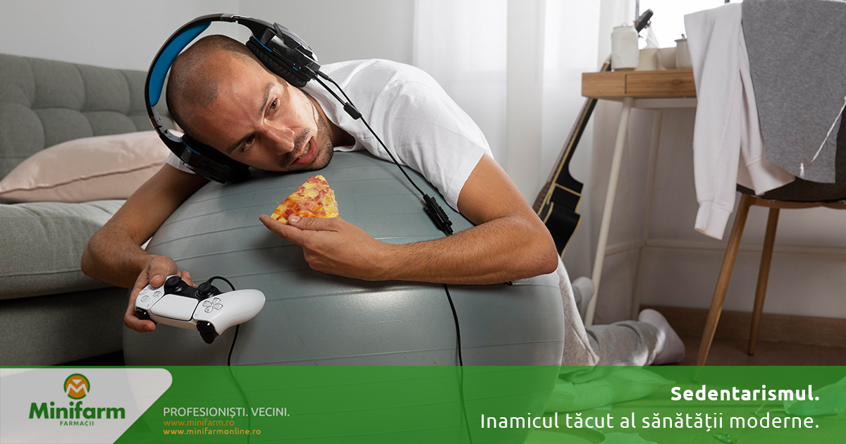 Sedentarismul: inamicul tăcut al sănătății moderne și cum îl poți combate eficient