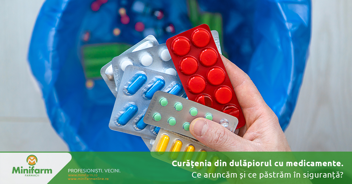 Curățenia din dulăpiorul cu medicamente înainte de septembrie: Ce aruncăm și ce păstrăm în siguranță